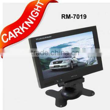 7 inch on dash board car monitor for rear camera