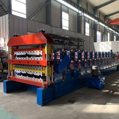 Made in China Roof Wall Steel Sheet Forming Machine Corrugated Aluminum Roofing Sheet Roll Forming Making Machine photo-2
