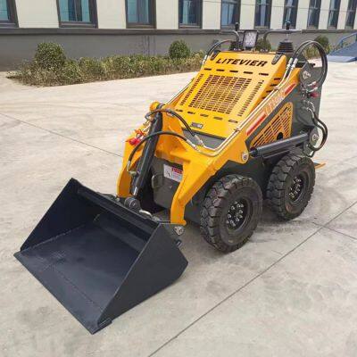 Zhongshou Heavy Industry 390-type multi-function skid loader with four-wheel drive and in-place rotation