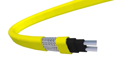 Self-Regulating Heating Cable for Pipe Freeze Protection With Automatic Temperature Control