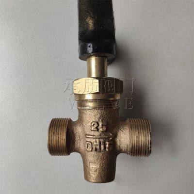 Marine External Thread Bronze Three-way Packed Plug Gb598-80 T/l Type With Ccs Certificate photo-5