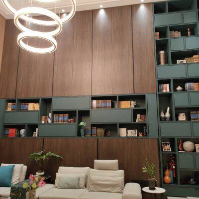 Hangmei Pure Solid Wood Door, Wall, and Cabinet Panel Factory - Formaldehyde - and Crack - Resistant Rubber Wood Paint - Free Panels With Excellent Decoration Effect photo-2