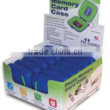 photo memory card case store display