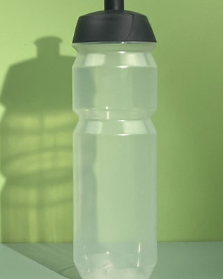 Milky White OEM Design Silk Print Sport Bottle With Food Grade BPA Free PP#5 Material photo-4