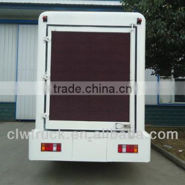 Hot selling Foton three sides led mobile stage truck for sale