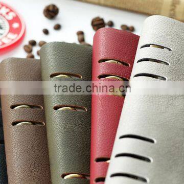 A5 A6 PU Loose Leaf Notebook With Spring Binder photo-2