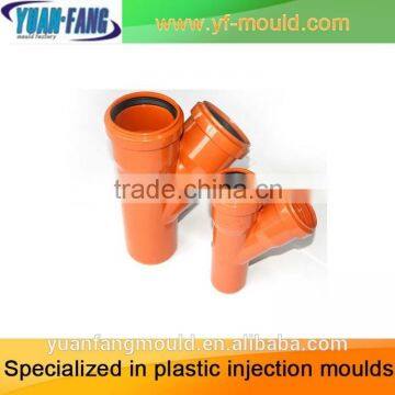 plastic pipe fitting mould,plastic injection mould part,plastic hanger mould