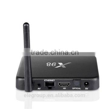 2016 New Design X98 OTT Smart Box S905 Quad Core RAM 2G+ROM 16G Android 5.1 tv Box Factory Direct photo-2