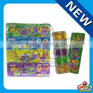 10 in 1 sweet fruit cube jelly