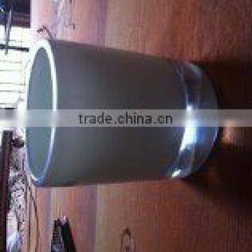 White Glass Candle Holder photo-2