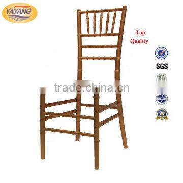 Gold resin stackable wholesale chiavari chairs for wedding