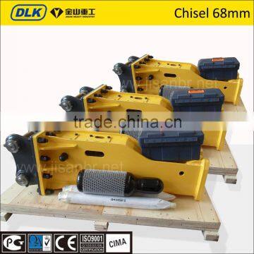 JSB400 silence type excavator hydraulic hammer breaker for Doosan DH55 DH60 excavator