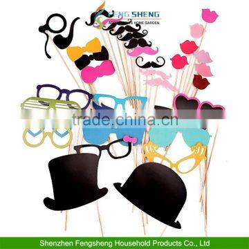 36pcs Photo Booth Props On A Stick Mustache                        
                                                Quality Choice