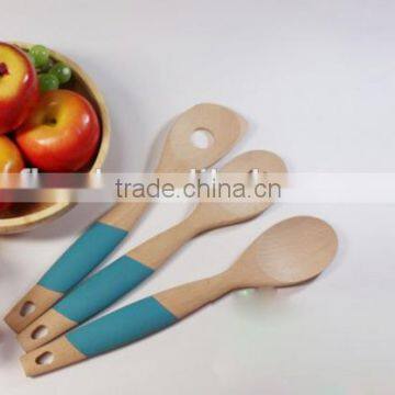 China Manufacturer unique Wooden cooking utensil set