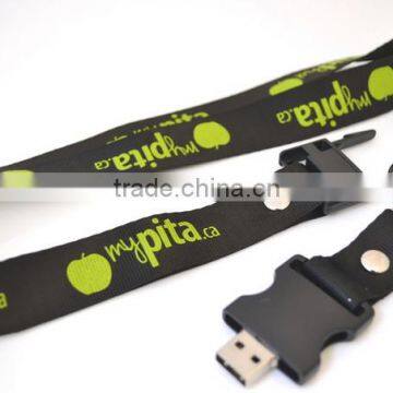 256Mb Flash Drive Lanyard Usb Conferences Gadget