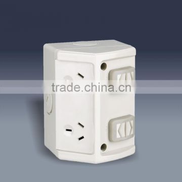 IP53 Waterproof Surface Switched Socket Outlet