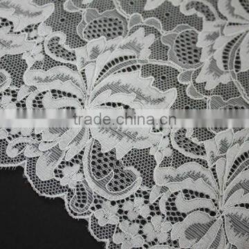 2016 Beautiful Chemical French Lace Fabric Nylon Spandex for Wedding Dress