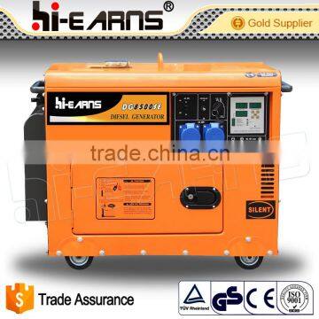 Digital control panel silent model diesel generator 6KW