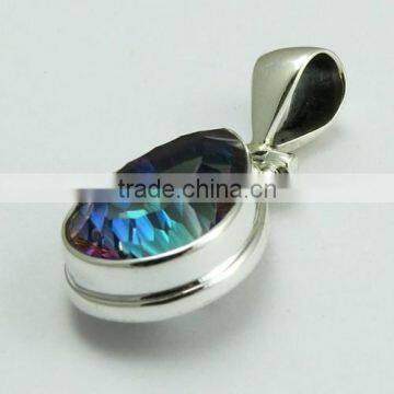 New Style !! Mystic Topaz 925 Sterling Attractive Pendant, Online Silver Jewelry, Gemstone Silver Jewelry