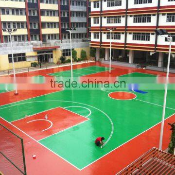 3MM Si-PU Court System Materials for Basketball Court photo-4