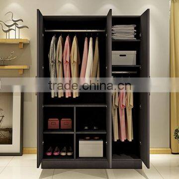 Modern Bedroom 3 Door Bedroom Wooden Wardrobe Closet Design (SZ-WDT001) photo-4