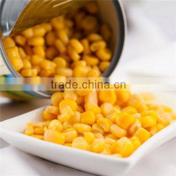 Canned sweet corn