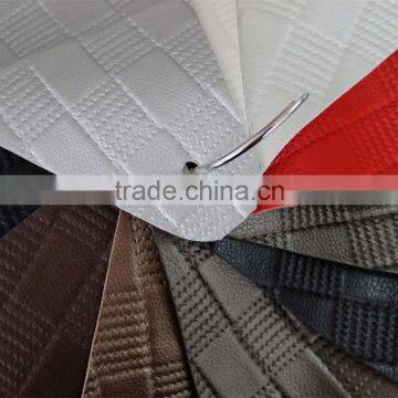 PVC Artificial Leather With Cheap Price Upholstery Leather for Home Decoration Usge Popular photo-2