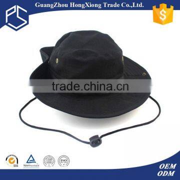 Summer Wholesale Balnk Plain Fishing Bucket Hat With String photo-2