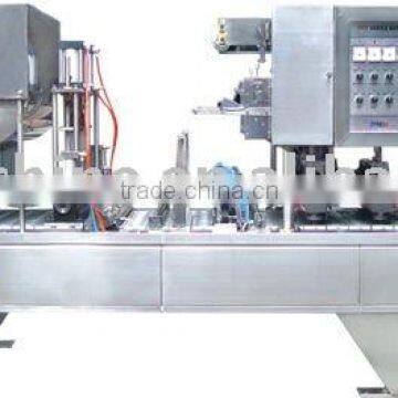 Automatic plastic cup water filling machine