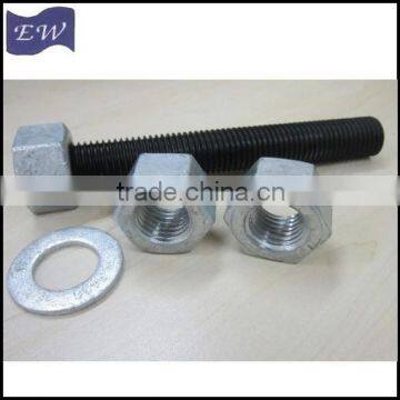 Middle Carbon Steel Hex Nuts ASTM A194 and threaded Rod (A194)