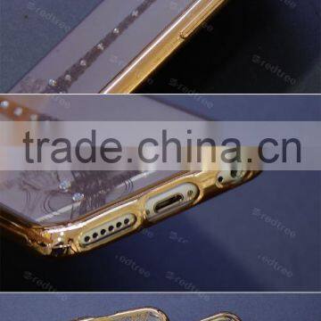 Electroplate Diamond Ultra Thin Case for Sony Xperia c Case Back Cover ,for Ipone 6 ,6s photo-2