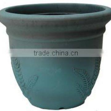 cheap wholesale chinese ceramic glazed flower pot painting designs