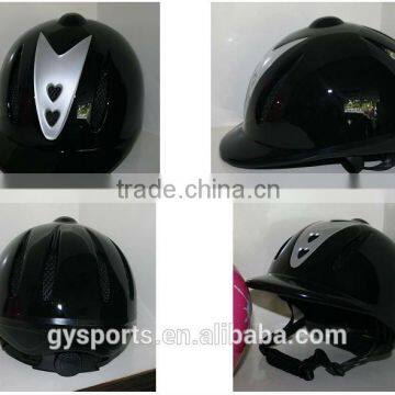 Hot sell gloss horse riding helmet equestrian helmet GY-DR-7