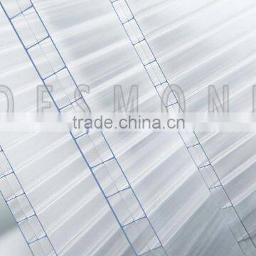 4mm Desmond polycarbonate multi-wall sheet high quality various color pc sheet hollow sheet