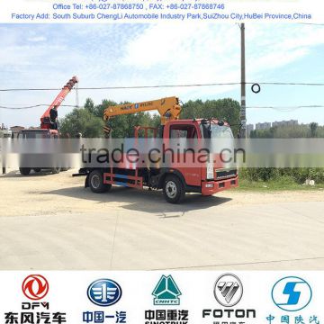 5 ton Howo truck mounted crane, 5 ton Howo crane truck, 5 ton sino telescope crane truck