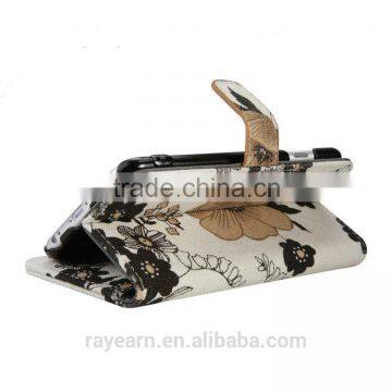 Premium Leather Case for IPhone 6, For IPhone 6 Case Cheap Leather/Canvas Leather Back Cover photo-5