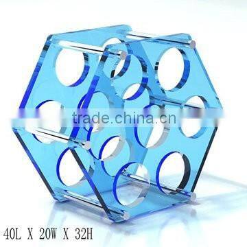 GH-RZ258 Shenzhen Guihe Factory Direct Sale Cheap Acrylic Wine Display Rack Wholesale Bottle Rack / Holder photo-6