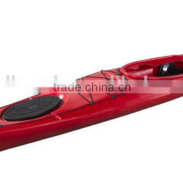 Popular Single Sit in Fishing Boat Cheap Plastic Sea Kayak Wholesale photo-5