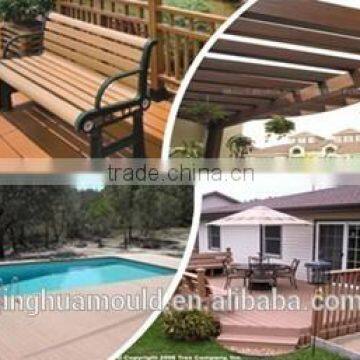 Made in China Wood Plastic WPC Mold for Pavilion Railing