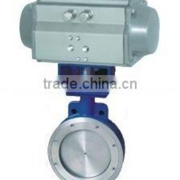 pneumatic butterfly valve