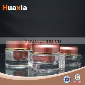 Silk-screen Printing 2014 New Products Luxury Colorful plastic/acrylic jar