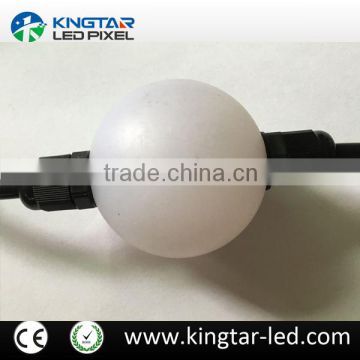 4 led 2 side super waterproof LED ball ws2811