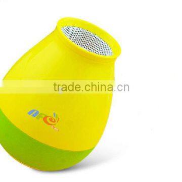 warm yellow and green NFC speakers lovely wireless speakers phone sound