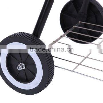 Attractive Portable Balcony Bbq Grill With Wheel photo-6