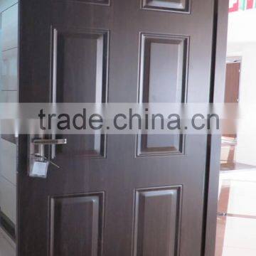 2 panel steel door, American steel room door, steel door made in china