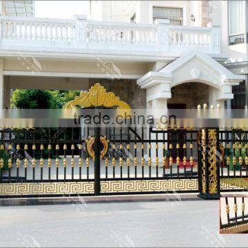 Direct Factory Price Modern Metal Garden Gate With Different Powder Coating Colors Surface