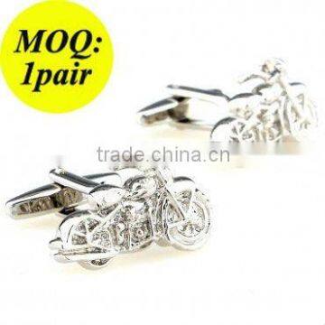 Men's Stainless Steel Motorcycle Cuff Link