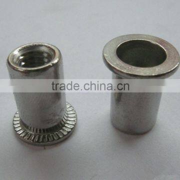 9 years experience custom countersunk head rivet nut