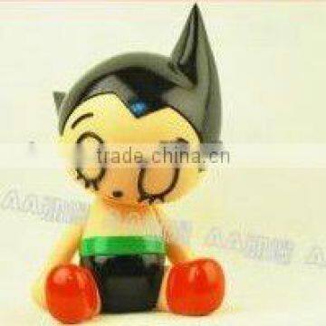 PVC plastic sitting toys,sitting figure decoration