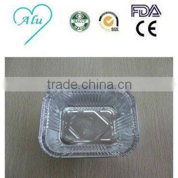 Environmental Convenient Pollution-free Disposable Rectangular (ISO9001/ISO14001/SGS/FDA) Disposable Aluminum Box